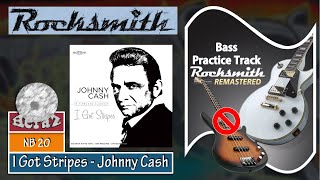 I Got Stripes  Johnny Cash bass  Rocksmith 2014 CDLC [upl. by Aitnis]