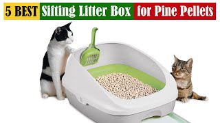 Best Sifting Litter Box for Pine Pellets of 2024 Updated [upl. by Eenaj714]