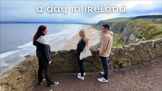 explore Ireland with us 🚗 🌊 Dunluce Castle Mussenden Temple  Fright Night NI vlog [upl. by Acker]