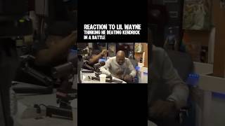 Reaction To Lil Wayne Thinking He Can Beat Kendrick Lamar in A Battle Shorts [upl. by Tonl117]