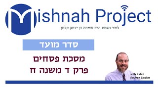 Pesachim Chapter 4 Mishnah 8 [upl. by Nylidnam]