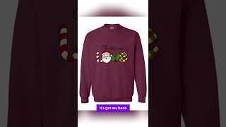 sweater Christmas Gift Christmas Atmosphere Long Sleeve Sweatshirt [upl. by Rush700]