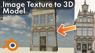 Turn Images into 3D Models  Blender Beginner Tutorial [upl. by Kacie597]