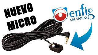 Micrófono para RADIO ANDROID Dasaita de Toyota  Instalación del Enfig MICTOY1 [upl. by Clywd]