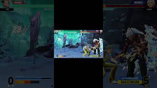 KOF XV KING combo 100 kof [upl. by Adniralc999]