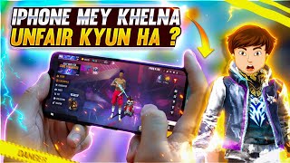 IPHONE MEY KHELNA UNFAIR KYUN HA 😱 Macro🔥🔥 Mysterious Facts  Garena Free Fire [upl. by Bergstrom]