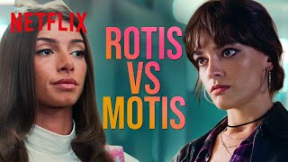 Motis Vs Rotis A Sex Education Love Triangle  Netflix [upl. by Nedak]