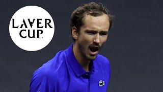 Daniil Medvedev lucky not to be defaulted at Laver Cup as Russian discusses incident  Tennis News [upl. by Caylor622]