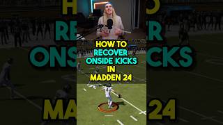 How To RECOVER onside kick Madden 24 Newest Method [upl. by Ivets]