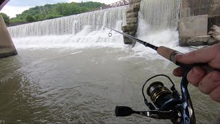 Genesee River Fishing Mt Morris Bridge [upl. by Sky350]