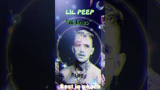 “16 Lines  Lil Peep Aesthetic Edit 🎥✨” [upl. by Drapehs]