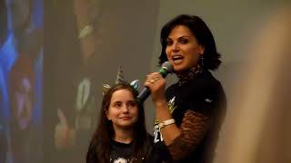 Lana Parrilla Panel  OUAT NJ 18 [upl. by Dinan570]