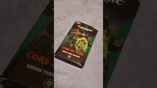 10th booster at Tabletop with Dad  Core Set 2020 Green Theme booster for Magic the Gathering [upl. by Annoit]