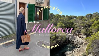 prolonging summer  a week in Mallorca  scenic hikes local eats fits and chats vlog ep 27 [upl. by Garfield]