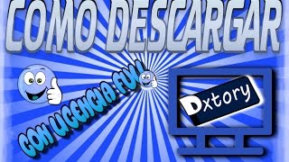 Como Descargar Dxtory Full  Licencia 2015 [upl. by Borras]