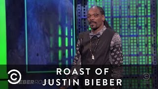 Snoop Dogg Roasts Justin Bieber  Comedy Central UK [upl. by Mylan268]