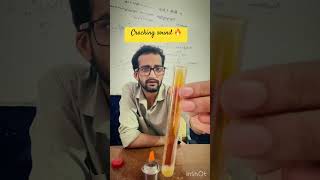 Heating Nitrate Salt  Class 12 Chemistry Practical’s shorts chemistry youtube [upl. by Etteuqal]