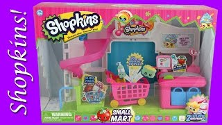 Shopkins Small Mart Supermarket Playset [upl. by Sewellyn339]