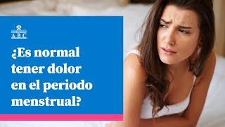 ¿Es normal tener dolor en el periodo menstrual [upl. by Ablasor]