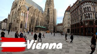 Vienna City Center Walk Stephansplatz to Schwedenplatz  4K [upl. by Duer]