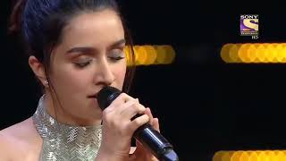 Shraddha Kapoor singing  sun raha hai na tu [upl. by Sim]