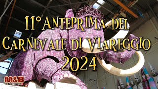 Carnevale di Viareggio 202411°Anteprima del Carnevale di Viareggio 2024 [upl. by Nuahsal]