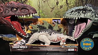 New Jurassic World Dominion Gigantic Trackers Stegosaurus Unboxed Dinosaur Toys Crazy Dino shorts [upl. by Maurita]