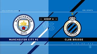 Manchester City vs Club Brugge Post match Analysis and Highlight  CBS Sports Golazo [upl. by Esiole]