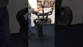 Removing a 5 star chair base [upl. by Iroj]