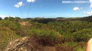 Conheça a maior tirolesa de Pernambuco [upl. by Budding]