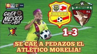 Atlético Morelia vs Tlaxcala 13 RESUMEN Liga de Expansión MX A21 [upl. by Beisel]