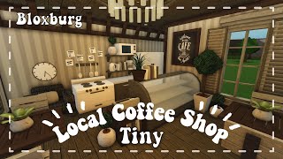 Minami Oroi Roblox Bloxburg Tiny Local Coffee Shop Speedbuild  Tour [upl. by Ativ]