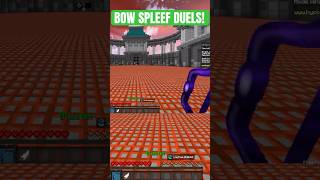 Minecraft but I play BOW SPLEEF DUELS for the FIRST TIME shorts minecraft hypixel [upl. by Gelasius]