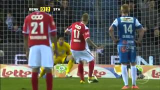 Genk Standard Liege Highlights Video 23 4 2012 3  2 Goals Vossen Benteke Tchité Buyens [upl. by Mcgruter]