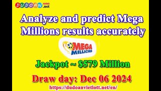 How to get Mega Millions number predictions for Friday 06122024 Jackpot  579 Million [upl. by Labotsirhc]