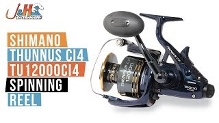 Shimano Thunnus Ci4 TU12000CI4 Spinning Reel  JampH Tackle [upl. by Ion]