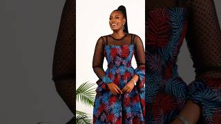 How African women ladies wear Ankara dress for first date tribeafrica ankara fashion vira [upl. by Aikehs]