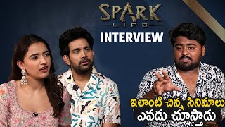 Reviewer Lakshman Sensational Interview With SPARK Movie Team  Vikranth Reddy  Rukshar Dhillon [upl. by Jania]