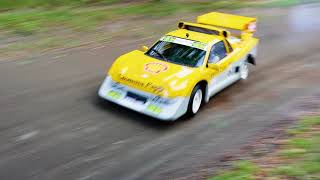 Ford RS200 hillclimb at Uddevalla 2023 Morten LerdahlGlomma Papp [upl. by Otte]