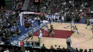 Spurs vs Clippers NBA Highlights 12132009 [upl. by Richelle525]