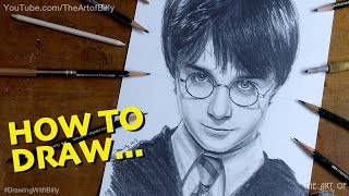 How to Draw Harry Potter in Year 1 at Hogwarts [upl. by Pincince]