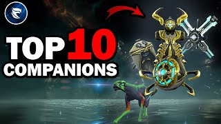 Warframe Top 10 Companions 2024 [upl. by Nnilsia]