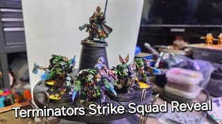 Warhammer 40K Terminators Strike Squad Reveal Salamanders [upl. by Allemahs]