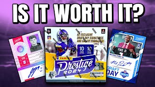 ARE THESE WORTH 135  2024 Panini Prestige NFL H2 Box Review [upl. by Ailene305]