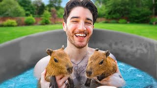 I spent a day with CAPYBARAS [upl. by Collier560]