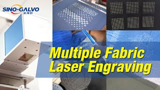 【Testing】Multiple Fabric CO2 Laser Engraving amp Laser Cutting laser machine lasercutting [upl. by Anida]