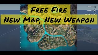 Free Fire  New Map New Weapon [upl. by Corotto]