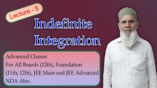 Indefinite Integration  Lecture5  Class 12 [upl. by Schwinn]