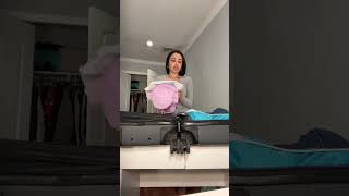 How I pack a carry on for a trip tips howtopack carryon packingcubes [upl. by Latonia]