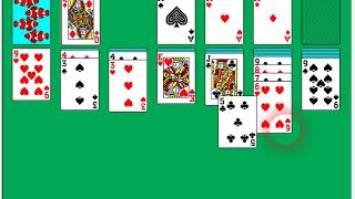 Gameplay of solitaire on windows 98 [upl. by Anerroc]